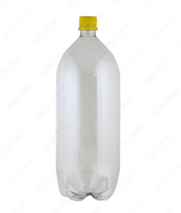stock photo of a plastic 2liter bottle used for dog enrichment